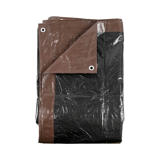 Black/Brown Reversible Tarp | MFS Supply